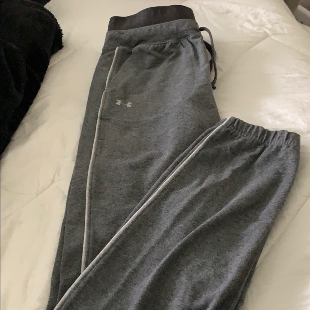 Grey under armour sweats